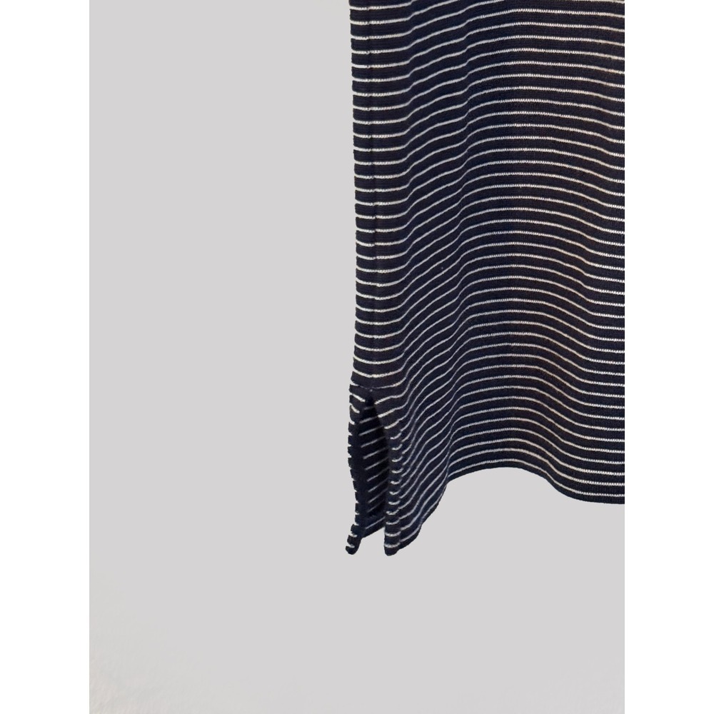 J Crew Dress Womens Extra Small Navy Blue White Striped Sleeveless Tank Casual - Picture 7 of 10